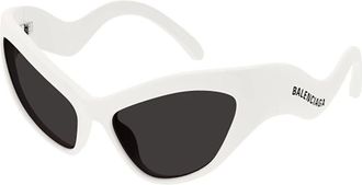 Balenciaga Stijlvolle Sneakers voor Modieuze Enthousiastelingen - Dames - Zonnebrillen - Bruin - 59 MM - Accessoires
