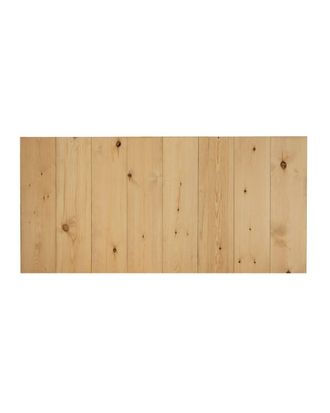 Deco Wood Cabecero de madera maciza en tono medio de 140x80cm