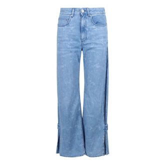 Paco Rabanne Flare Jeans, female, Blue, W27, Baggy Jeans