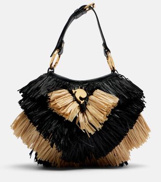 Pucci Capriccio raffia bucket bag