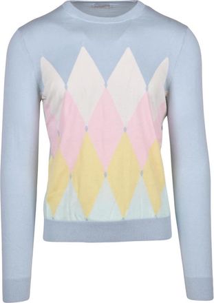 Ballantyne Pullover met ronde hals - Heren - Truien - Veelkleurig - Maat: 3XL Katoen