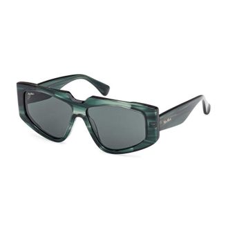 Max Mara MM0125 98N Striped Dark Green/Green