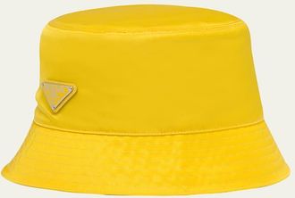Prada Recycled Nylon Bucket Hat