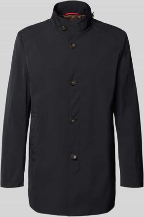 Cinque Mantel mit durchgehender Knopfleiste in Marine, Gr&ouml;&szlig;e 102