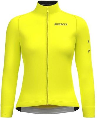Bioracer Tempest Protect Pixel Jacket Velojacke für Damen | gelb