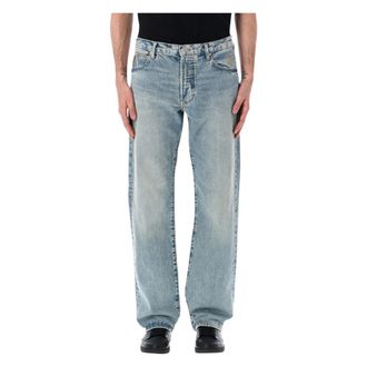 Emporio Armani Straight Jeans, male, Blue, Size: W34 J70 Jeans