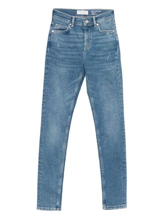 Marc O'Polo distressed skinny jeans - women - Cotton/Elastane - 28/30 - Blue