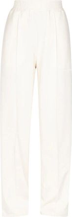Hinnominate Straight Trousers, female, Beige, Size: XS Stylish Model Pttm0031