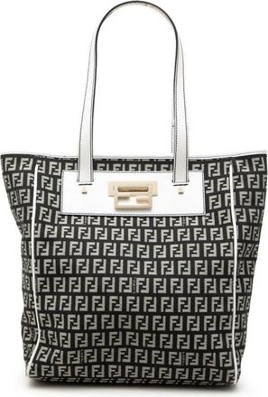 Fendi Pre-owned Fendi Zucchino Canvas Tote Ladies OY70Z5UWA56NKALH