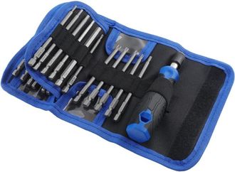 OEM Juego De Destornilladores El&eacute;ctricos 24 En 1, Juego De Tornillos De Carraca Port&aacute;tiles, Llave Hexagonal, Plomada