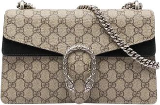 Gucci Pre-owned Dionysus Schoudertas - Dames - Vintage Schoudertas - Beige - ONE Size - Leer - Vintage