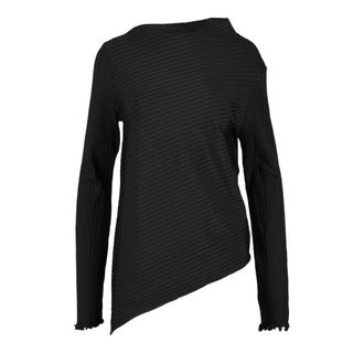 R&oacute;he Elegante Viscose Blend Gebreide Top - Dames - Ronde hals truien - Zwart - M - Nylon - Truien & Vesten