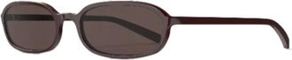 Rotate Occhiali da sole con aste sottili ovali - - Accessories - Donna - Rosso - ONE SIZE