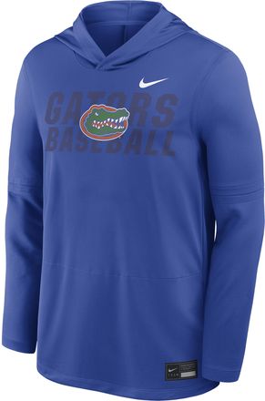 Nike Florida Dugout Nike Mens Dri-FIT College Long-Sleeve Hooded Top in Blue | 03B94EVUFN-ZM1