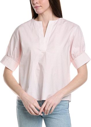 Frame Denim The V-Neck Popover Top