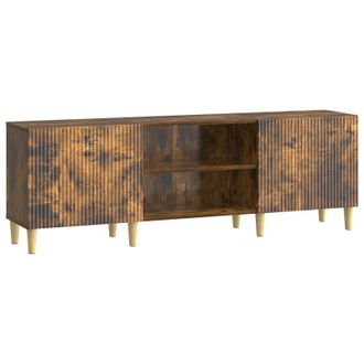 vidaXL Mueble De Tv Roble Ahumado 150 X 31 X 50 Cm Vidaxl