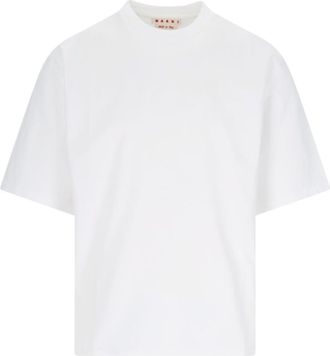 Marni White Cotton T-shirt