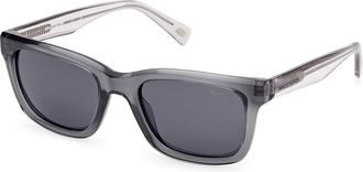 Skechers SE00043 Polarized 20D Mens Sunglasses Grey Size 53