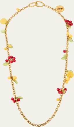 Saint Laurent Cherry Charms Bag Chain