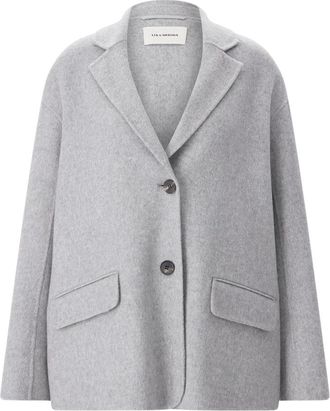 Lareida Wolmix Jas - Dames - Blazers - Grijs - M - Wol - Jassen