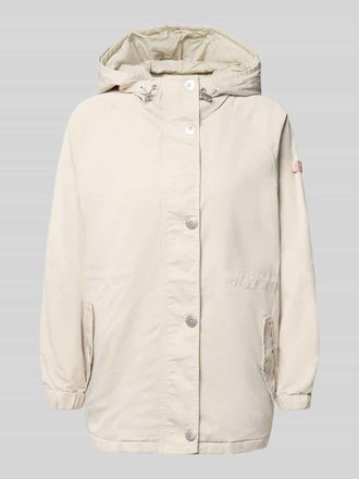 Frieda & Freddies Regular Fit Jacke mit Logo-Detail Modell Dorine in Ecru, Gr&ouml;&szlig;e 34