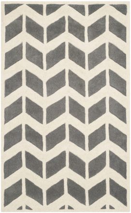 Safavieh Alfombra lana grigio/neutrale 122 x 183 cm