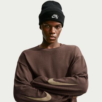 Nike Mens Nike Sportswear Thermal Top in Brown | IZ3210-237