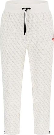 Guess Broeken, Heren, Wit, XS, 4G Joggingbroek voor mannen