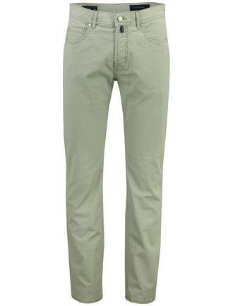 Pierre Cardin pantalon Pierre Cardin groen normale fit 5-pocket model
