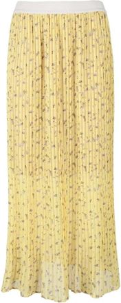 Semicouture Rokken, Dames, Geel, 2Xs, Rok