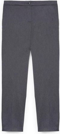 Fiorella Rubino New York Broek - Dames - Slim Fit Broeken - Grijs - XL - Polyester - Broeken