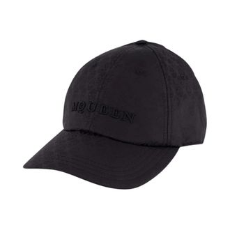 Alexander McQueen Skull Repeat Baseball Cap - Heren - Petten - Zwart - M - Accessoires