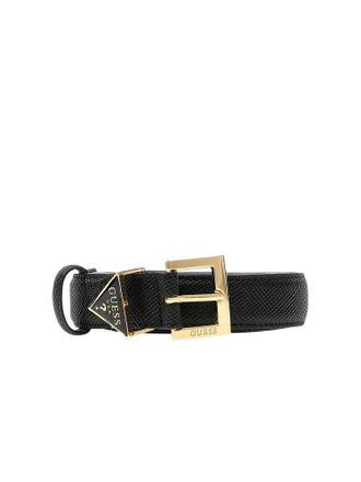 Guess Womens Belt Black Polyester Accessories