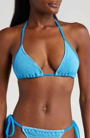 Cleonie Bells Bikini Top in Azure at Nordstrom Rack, Size X-Small/small