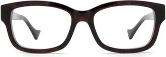 Gucci Occhiali squadrati - Marrone