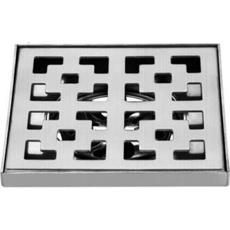 OEM (15x15cm) Desag&uuml;e Para Ducha A Ras De Suelo, Desag&uuml;e De Suelo, Desag&uuml;e De Suelo Exterior Grande, Acero Inoxidable 304, Tama&ntilde;o Exterior Grande