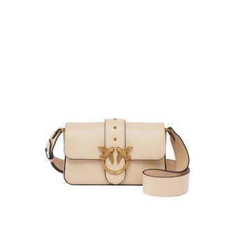 Pinko Pinko, Tassen, Dames, Beige, ONE Size, Love One Mini Slouchy