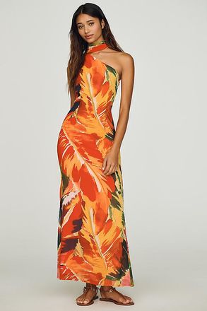 Hutch Sarita One-Shoulder Maxi Dress