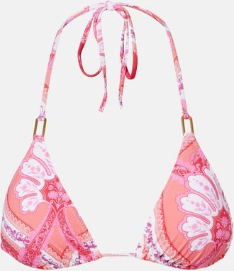 Melissa Odabash Cancun printed bikini top
