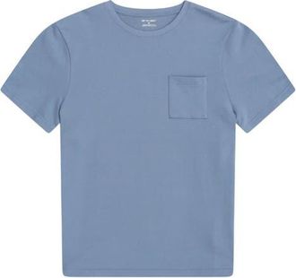 Animal Textured Chest Pocket T-Shirt in Blue at Nordstrom, Size Xx-Large