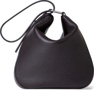 Akris Medium Anna Leather Hobo Bag in Mocca at Nordstrom