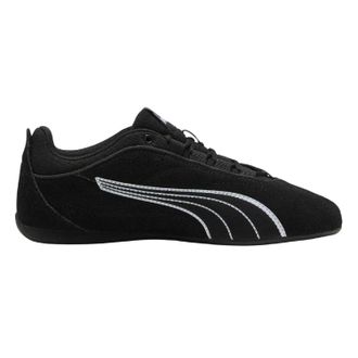 Puma Dames Catch Soleil Suede Low Cut Sneakers (Zwart)