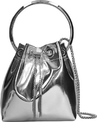 Jimmy Choo London Bon Bon Tassel Detailing Bucket Bag