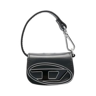 Diesel Tassen, Dames, Zwart, ONE Size, Leer, 1DR Micro