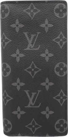 Louis Vuitton Black Long Wallet (Bi-Fold) (Pre-Owned)