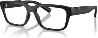 Dolce & Gabbana Dg 5112 2525 Eyeglasses - unisex - Brillen - Zwart - 53 MM - Accessoires