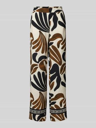 Mango Straight Leg Stoffhose mit Eingrifftaschen Modell KARINA in Offwhite, Gr&ouml;&szlig;e S