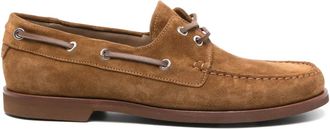 Gianvito Rossi Mocassini in pelle scamosciata - Marrone