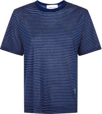 Ami T-Shirts - Dames - T-shirts - Blauw - M - Tops