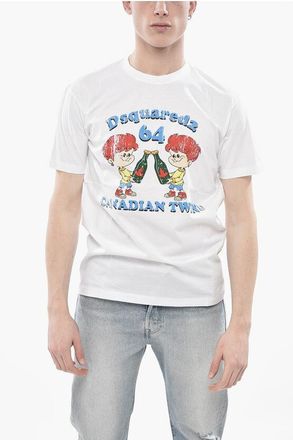 Dsquared2 Crew-Neck T-Shirt COOL FIT, Printed size Xxl